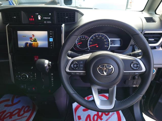 ルーミー カスタムG 1オーナー・純正ナビ(地デジ・Bluetooth・DVD)・パノラミックビュー全方位カメラ・ETC2.0・両側パワースライド・クリアランスソナー・セーフティセンス・インテリアイルミ・スマートキーX2(15枚目)