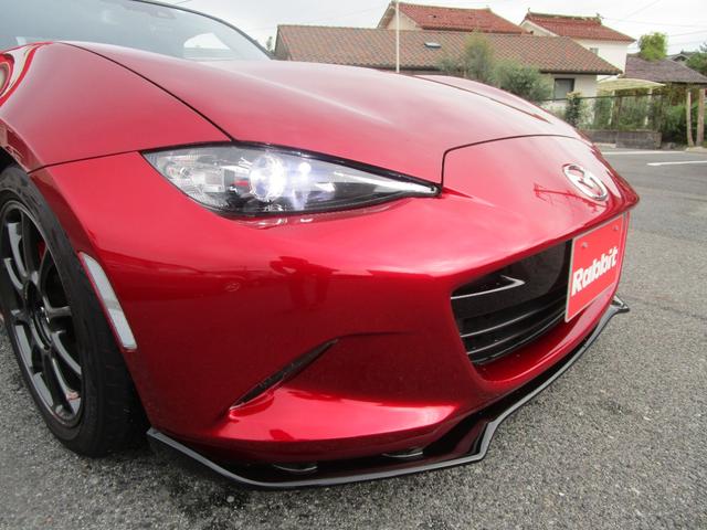 ロードスター RS /メーカーナビ/フルセグTV/バックカメラ/iアクティブセンス/BSM/BOSEサウンド/レカロ製専用シート/OPフルエアロ、アルカンターラ内装パネル、ブレンボキャリパー、レイズAW/社外車高調/(6枚目)