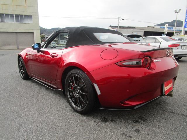 ロードスター RS /メーカーナビ/フルセグTV/バックカメラ/iアクティブセンス/BSM/BOSEサウンド/レカロ製専用シート/OPフルエアロ、アルカンターラ内装パネル、ブレンボキャリパー、レイズAW/社外車高調/(12枚目)