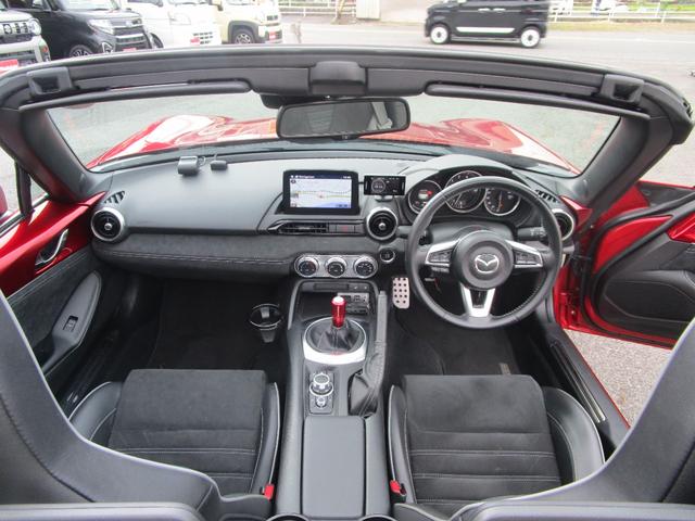 ロードスター RS /メーカーナビ/フルセグTV/バックカメラ/iアクティブセンス/BSM/BOSEサウンド/レカロ製専用シート/OPフルエアロ、アルカンターラ内装パネル、ブレンボキャリパー、レイズAW/社外車高調/(24枚目)