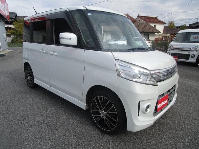 スペーシアカスタム ＸＳ　／パイオニアメモリーナビ／ＤＶＤ視聴／フルセグＴＶ／左側パワースライドドア／プッシュスタート／アイドリングストップ／社外１６インチＡＷ／（8枚目）