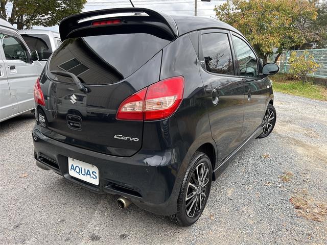 セルボ ＳＲ　ターボ　セットオプション車　走行距離１６４００ｋｍ　レザーシート　点検記録簿　納品書有り　ナビ　オーディオシステム　ＥＴＣ　純正エアロ　ＨＩＤライト　キーレス　禁煙車　車庫保管　車検付き（8枚目）