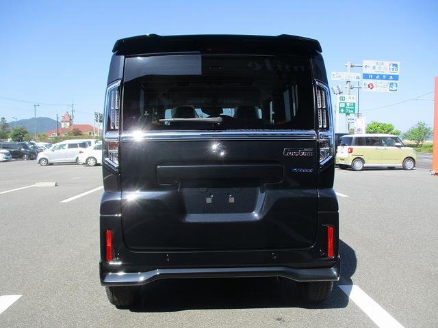 スペーシアカスタム ハイブリッドXS デュアルブレーキ 前後センサー アイドリングSTOP LEDランプ 運転席シートヒーター 横滑り防止 スマートキ 衝撃安全ボディー フルオートエアコン フルフラット ベンチシート クルコン ABS(17枚目)
