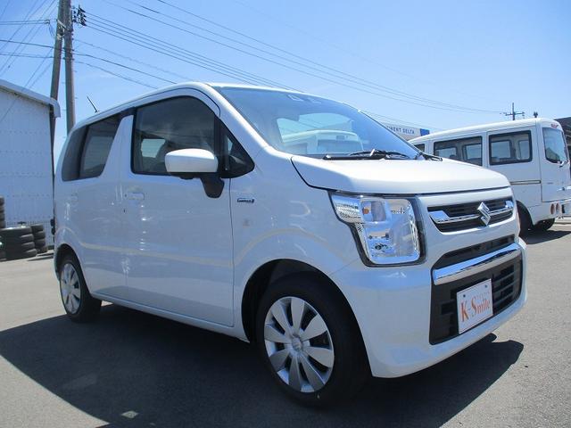 ワゴンR ハイブリッドFX-S パワーウインド クルコン サイドエアバック インテリキー LDA シートH Aライト セキュリティアラーム Aストップ ESC パワーステアリング Wエアバック オートエアコン ベンチシート ABS(8枚目)