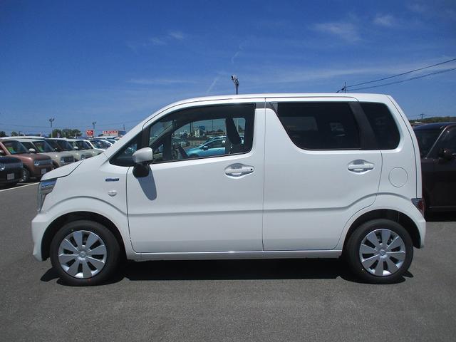 ワゴンR ハイブリッドFX-S パワーウインド クルコン サイドエアバック インテリキー LDA シートH Aライト セキュリティアラーム Aストップ ESC パワーステアリング Wエアバック オートエアコン ベンチシート ABS(16枚目)