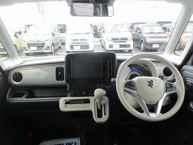 ワゴンRスマイル ハイブリッドS 前後誤発進抑制 LEDライト オートマチックハイビーム 車線逸脱防止 コーナーセンサー フルオートエアコン スマートキー クルーズコントロール キーレスエントリー イモビライザー シートヒーター(2枚目)