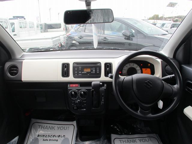 アルト F セキュリティ ダブルエアバック 安全ボディ キーレスエントリーシステム 横滑防止 パワステ 運転席エアバッグ AC ABS パワーウインドー(5枚目)