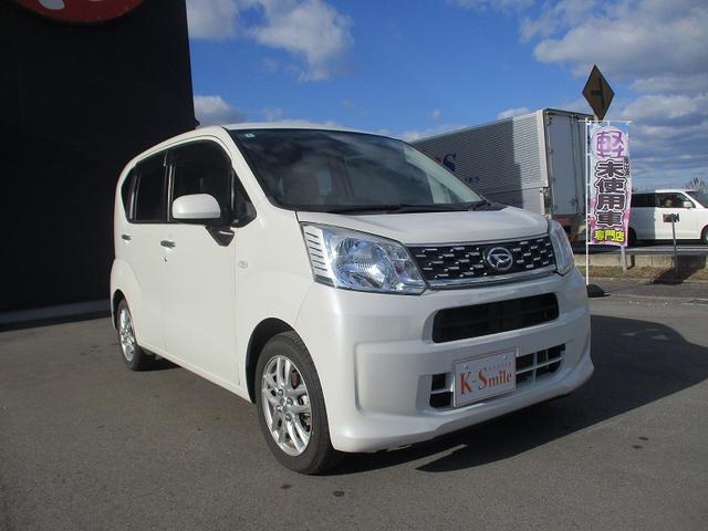 ムーヴ L フルフラットシート 盗難防止装置 Wエアバック アイドリングストップ機能 横滑防止装置 パワーウィンドウ フルタイム4WD エアバッグ エアコン付き キーレス パワステ ABS 衝突安全ボディ(8枚目)