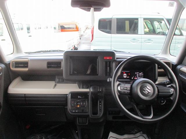 スペーシア ハイブリッドＧ　アイドリングＳ　キーレススタートシステム　オートＬＥＤ　パーキングセンサー　横滑防止　イモビライザー　ＬＥＤライト　Ｗエアバッグ　スマートキー　オートエアコン　フルフラット　パワーステアリング　ＡＢＳ（5枚目）