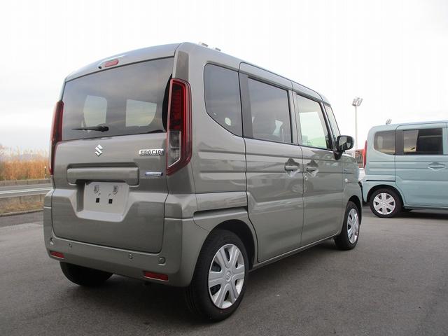 スペーシア ハイブリッドＧ　アイドリングＳ　キーレススタートシステム　オートＬＥＤ　パーキングセンサー　横滑防止　イモビライザー　ＬＥＤライト　Ｗエアバッグ　スマートキー　オートエアコン　フルフラット　パワーステアリング　ＡＢＳ（10枚目）