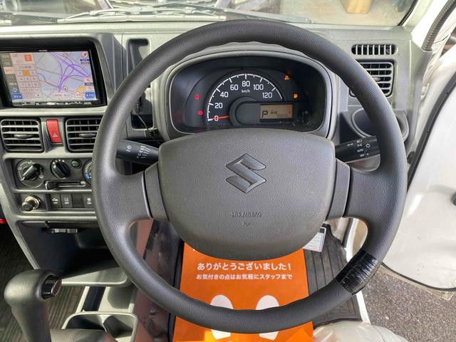 スーパーキャリイ Ｘ　ワイドリアゲート付　ＧＯＯ鑑定車　オートマ　社外ナビＴＶ　ＥＴＣ　衝突被害軽減システム　レーンアシスト　オートライト　ＥＳＣ　エアコン　パワーウィンドウ　運転席エアバッグ　助手席エアバッグ　ＣＤ　ＵＳＢ　ＧＯＯ鑑定車（2枚目）