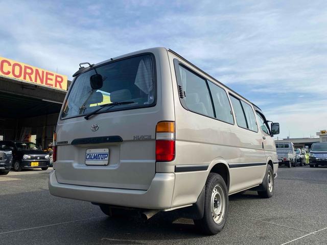 ハイエースワゴン 10人乗り ディーゼル ワンオーナー スライドドア AT ABS エアコン パワーステアリング パワーウィンドウ 運転席エアバッグ 走行79000キロ ワンオーナー 買取直売車両 GOO鑑定車(26枚目)