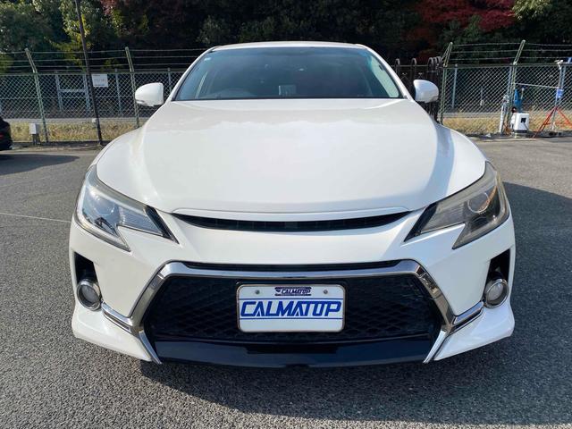 マークX 250G Sパッケージ G’s 8型ナビTV 柿本改マフラー ETC バックカメラ ALPINEナビTV 19インチAW HID プッシュスタート スマートキー 黒ハーフレザーS 社外インテジェントルームミラー Bluetooth 衝突安全ボディ ABS(13枚目)