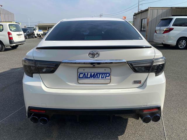 マークX 250G Sパッケージ G’s 8型ナビTV 柿本改マフラー ETC バックカメラ ALPINEナビTV 19インチAW HID プッシュスタート スマートキー 黒ハーフレザーS 社外インテジェントルームミラー Bluetooth 衝突安全ボディ ABS(16枚目)