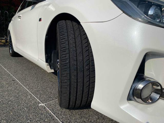 マークX 250G Sパッケージ G’s 8型ナビTV 柿本改マフラー ETC バックカメラ ALPINEナビTV 19インチAW HID プッシュスタート スマートキー 黒ハーフレザーS 社外インテジェントルームミラー Bluetooth 衝突安全ボディ ABS(32枚目)