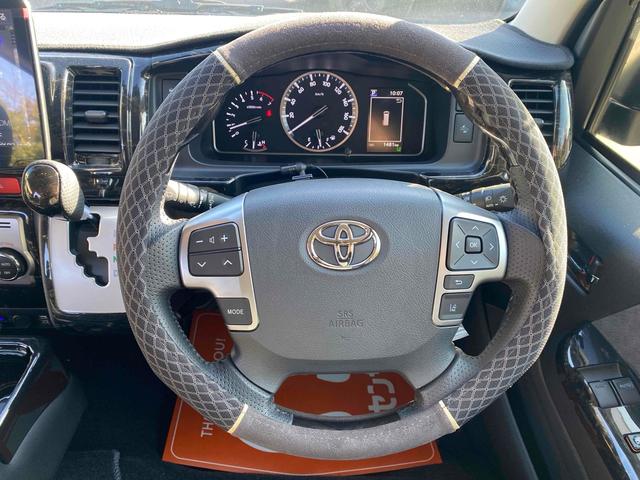 ハイエースワゴン グランドキャビン 10人乗り ワンオーナー 走行1500キロ 4WD アルパイン11型ナビTV 連動ドライブレコーダー ETC Bカメラ 社外アルミ 社外テール 社外サイドオーニング クリアランスソナー 黒シートカバー 左電動スライドドア スマートキー 買取直売(32枚目)