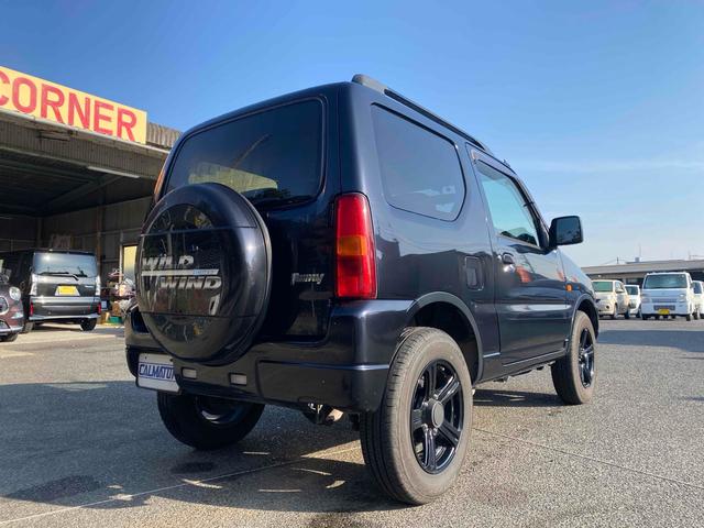 ジムニー ワイルドウインド　４ＷＤ　インタークーラーターボ　４ＷＤ　ＥＴＣ　キーレスエントリー　電動格納ミラー　シートヒーター　ＡＴ　ＡＢＳ　ＣＤ　ＵＳＢ　ルーフレール　アルミホイール　衝突安全ボディ　ＧＯＯ鑑定車　買取直売車両（22枚目）