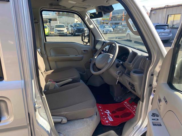 エブリイ PC 5MT ワンオーナー 走行1.5万キロ 5MT 衝突被害軽減システム クリアランスソナー レーンアシスト 両側スライドドア キーレスエントリー 電動格納ミラー オートライト 盗難防止システム ABS ESC GOO鑑定車 買取直売車両(9枚目)
