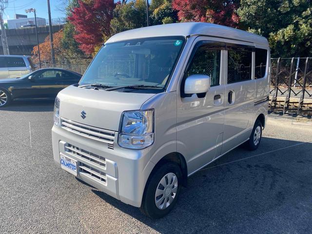 エブリイ PC 5MT ワンオーナー 走行1.5万キロ 5MT 衝突被害軽減システム クリアランスソナー レーンアシスト 両側スライドドア キーレスエントリー 電動格納ミラー オートライト 盗難防止システム ABS ESC GOO鑑定車 買取直売車両(11枚目)