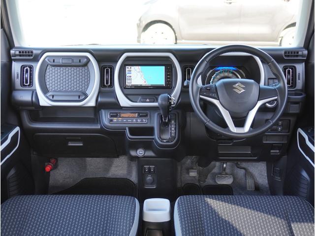 ハスラー ＨＹＢＲＩＤ　Ｘ　全方位カメラ　ナビ　リアパーキングセンサー　全方位カメラ　ナビ　リアパーキングセンサー　シートヒーター　プッシュスタート　スマートキー　Ｂｌｕｅｔｏｏｔｈ　オートライト　衝突被害軽減システム　アイドリングストップ　横滑り防止機能　衝突安全ボディ（2枚目）
