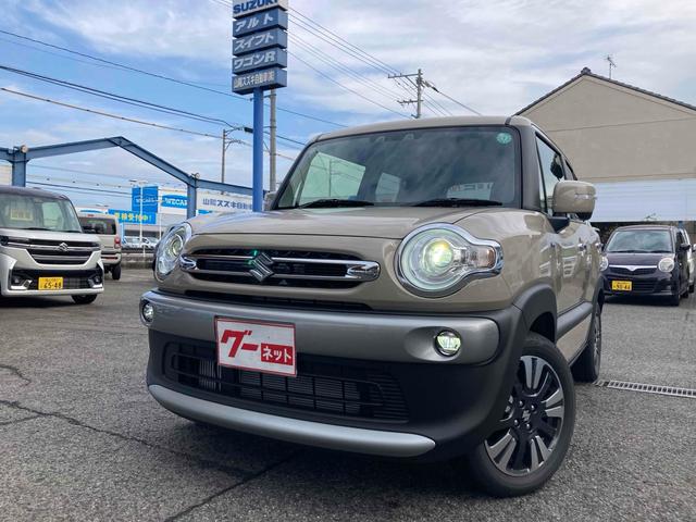 クロスビー ハイブリッドMZ クリアランスソナー オートクルーズコントロール レーンアシスト 衝突被害軽減システム LEDヘッドランプ アルミホイール スマートキー アイドリングストップ 電動格納ミラー シートヒーター AT(2枚目)