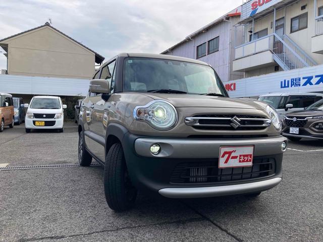 クロスビー ハイブリッドMZ クリアランスソナー オートクルーズコントロール レーンアシスト 衝突被害軽減システム LEDヘッドランプ アルミホイール スマートキー アイドリングストップ 電動格納ミラー シートヒーター AT(3枚目)