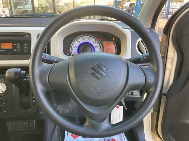 アルト Ｓ　ＥＴＣ　衝突被害軽減システム　キーレスエントリー　アイドリングストップ　電動格納ミラー　シートヒーター　ＣＶＴ　盗難防止システム　ＡＢＳ　ＥＳＣ　ＣＤ　ミュージックプレイヤー接続可　衝突安全ボディ（25枚目）