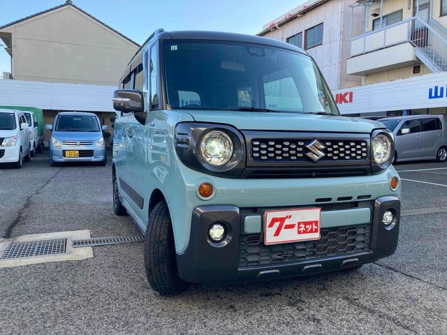 スペーシアギア ハイブリッドＸＺ　ドライブレコーダー　全周囲カメラ　両側電動スライドドア　ナビ　ＴＶ　クリアランスソナー　レーンアシスト　衝突被害軽減システム　オートライト　ＬＥＤヘッドランプ　ヘッドライトウォッシャー　スマートキー（4枚目）