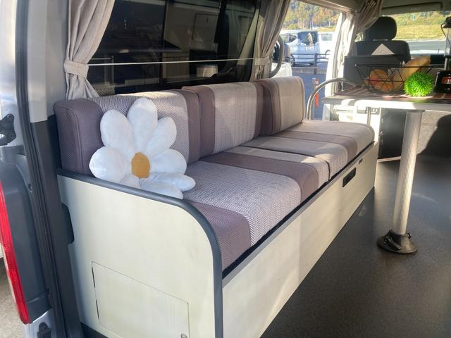 ハイエースワゴン 　ナッツＲＶ　トライアル　１０名乗車　３ナンバー　サブバッテリー　走行充電　電圧計　４００Ｗインバーター　７インチナビ　ＥＴＣ１．０　バックカメラ　キャンピングカー（37枚目）