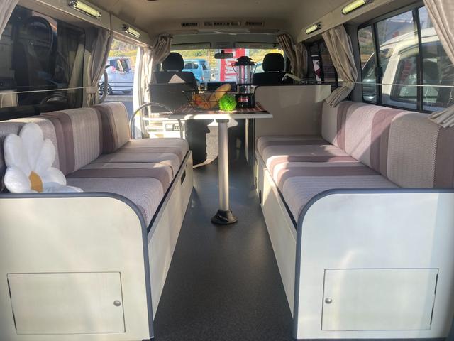 ハイエースワゴン 　ナッツＲＶ　トライアル　１０名乗車　３ナンバー　サブバッテリー　走行充電　電圧計　４００Ｗインバーター　７インチナビ　ＥＴＣ１．０　バックカメラ　キャンピングカー（47枚目）