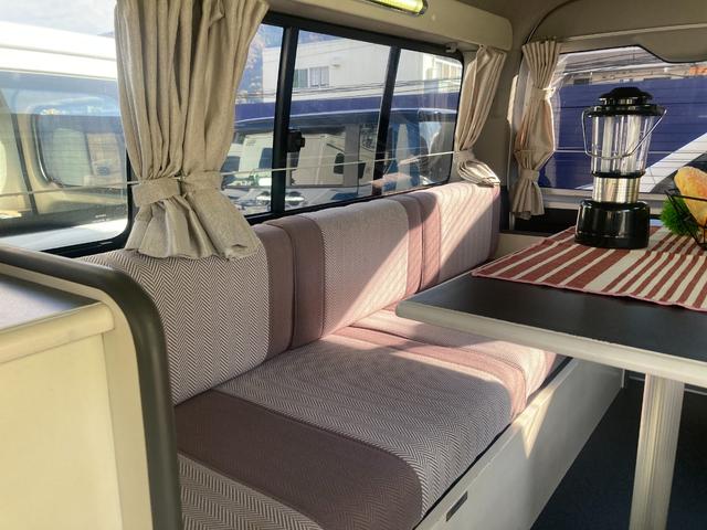 ハイエースワゴン 　ナッツＲＶ　トライアル　１０名乗車　３ナンバー　サブバッテリー　走行充電　電圧計　４００Ｗインバーター　７インチナビ　ＥＴＣ１．０　バックカメラ　キャンピングカー（50枚目）