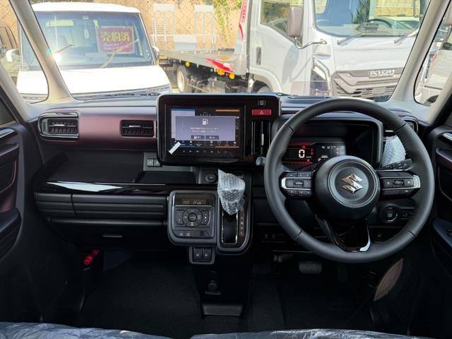 スペーシアカスタム ハイブリッドＸＳ　ワンオーナー　全方位モニター付メモリーナビゲーション　スズキコネクト対応通信機　スズキセーフティーサポート　デュアルセンサーブレーキサポートＩＩ　両側パワスラ　スマ－トキ－Ｘ２　ツートンルーフ（2枚目）