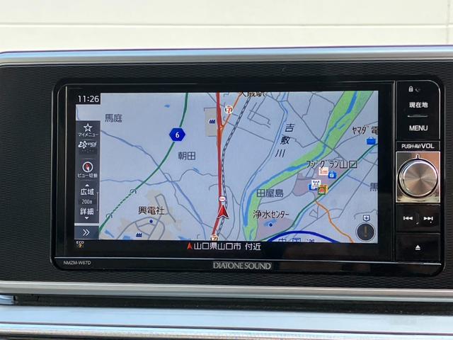 キャスト スタイルG SAII 純正ナビ フルセグTV Bluetooth接続 CD&DVD SD再生 USB再生 バックカメラ ドライブレコーダー ETC LEDヘッドライト フォグランプ 純正アルミホイール ステアリングスイッチ(4枚目)