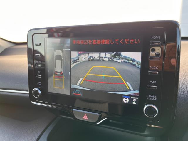 ヤリスクロス ハイブリッドZ 禁煙車 純正8インチDA+ナビ パノラミックビューモニター シートヒーター レーダークルーズ ワンオーナー CD/DVDデッキ ビルトインETC 茶革ハーフレザーシート パワーシート(11枚目)