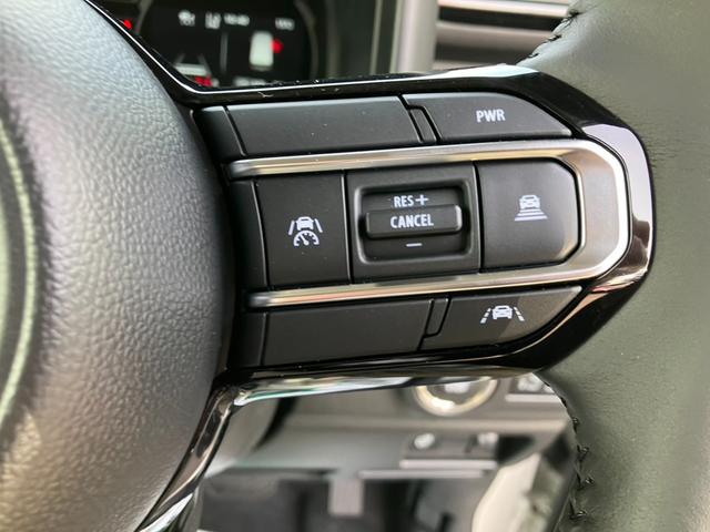 スペーシアギア ハイブリッドＸＺ　前席シートヒーター　アイドリングストップ　ＬＥＤヘッドライト　クルーズコントロール　電子パーキングブレーキ　ブレーキホールド　ステアリングヒーター　ステアリングスイッチ（31枚目）