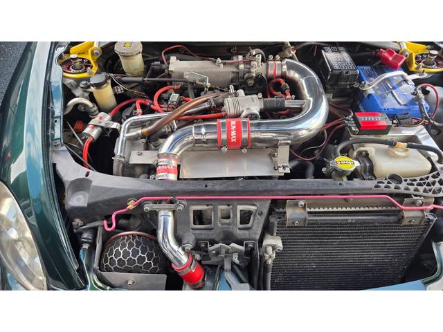 コペン 2ndアニバーサリーエディション ナビ フルエアロ MOMOステアリング RECAROシート 社外AW BLITZ車高調(20枚目)