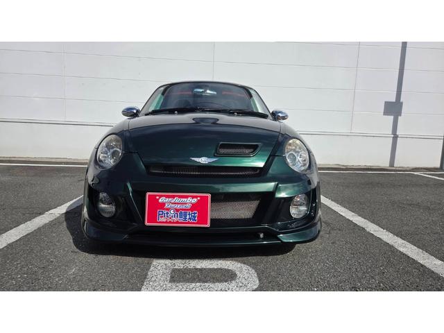 コペン 2ndアニバーサリーエディション ナビ フルエアロ MOMOステアリング RECAROシート 社外AW BLITZ車高調(21枚目)