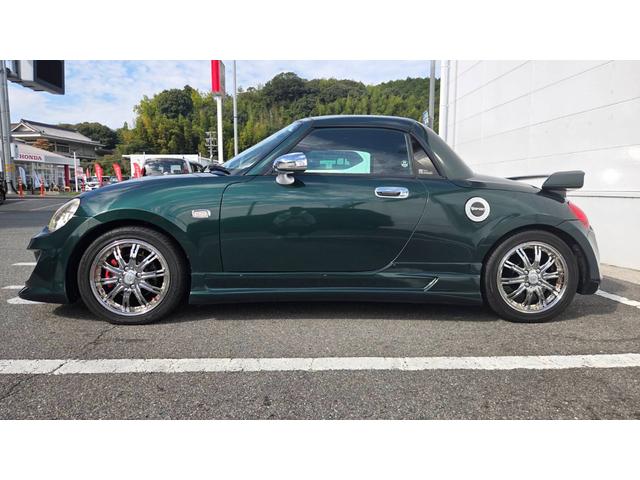 コペン 2ndアニバーサリーエディション ナビ フルエアロ MOMOステアリング RECAROシート 社外AW BLITZ車高調(24枚目)