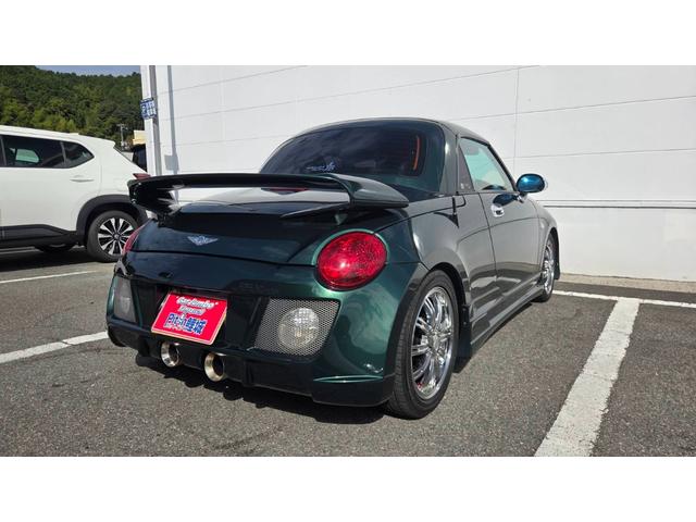 コペン 2ndアニバーサリーエディション ナビ フルエアロ MOMOステアリング RECAROシート 社外AW BLITZ車高調(29枚目)