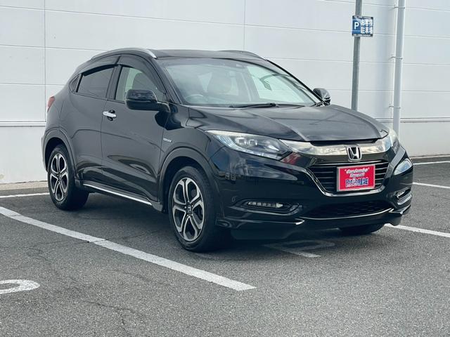 ヴェゼル ハイブリッドＺ・ホンダセンシング　純正８インチナビ　バックモニター　ビルトインＥＴＣ　スマートキープッシュスタート　ＬＥＤヘッドライト　ハーフレザーシート　純正１７インチアルミホイール（25枚目）