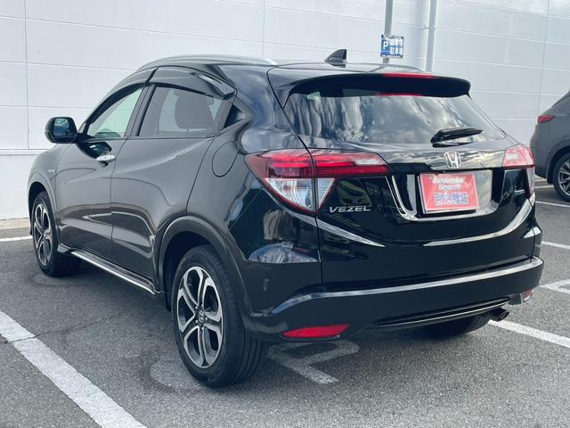 ヴェゼル ハイブリッドＺ・ホンダセンシング　純正８インチナビ　バックモニター　ビルトインＥＴＣ　スマートキープッシュスタート　ＬＥＤヘッドライト　ハーフレザーシート　純正１７インチアルミホイール（28枚目）
