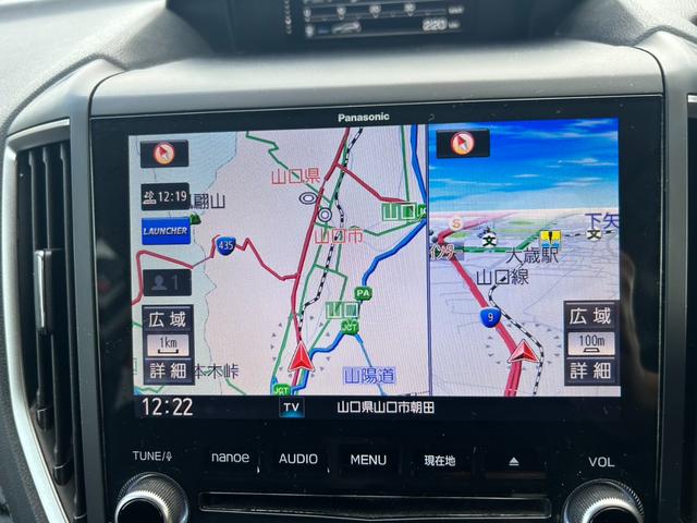 フォレスター プレミアム　純正８インチナビ　アイサイト（衝突軽減ブレーキ）　純正アルミ　ＥＴＣ　ワンオーナー（4枚目）