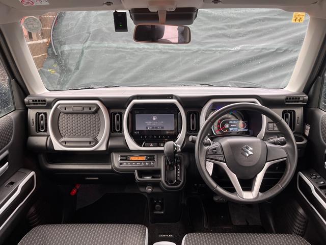 ハスラー ハイブリッドＸ　純正８インチナビ　フルセグＴＶ　Ｂｌｕｅｔｏｏｔｈ接続全方位カメラ　前席シートヒーター　ＬＥＤヘッドライト　純正アルミホイール　フォグランプ（3枚目）