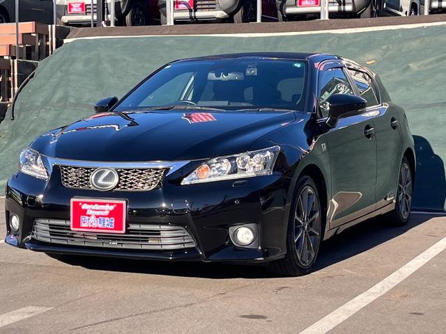 ＣＴ ＣＴ２００ｈ　Ｆスポーツ　禁煙車　純正ナビ　ＴＶ　クルーズコントロール　前席シートヒーター　ハンドルヒーター　コーナーセンサー　ドライブレコーダー　フォグランプ　純正アルミホイール（2枚目）