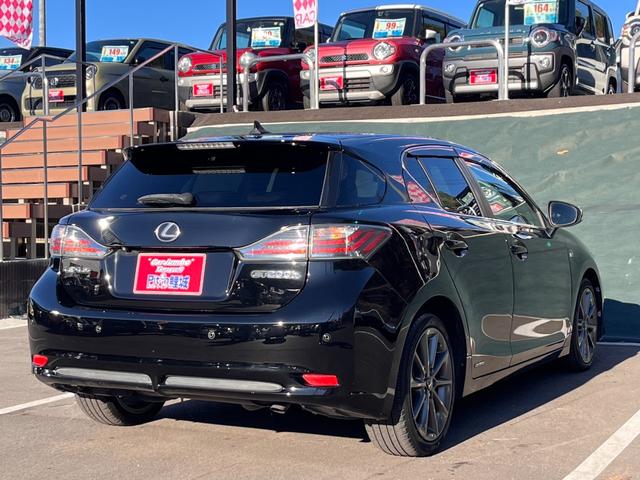 ＣＴ ＣＴ２００ｈ　Ｆスポーツ　禁煙車　純正ナビ　ＴＶ　クルーズコントロール　前席シートヒーター　ハンドルヒーター　コーナーセンサー　ドライブレコーダー　フォグランプ　純正アルミホイール（31枚目）