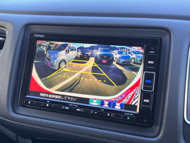 ヴェゼル ハイブリッドＺ・ホンダセンシング　ワンオーナー　禁煙車　純正ナビ　フルセグＴＶ　Ｂｌｕｅｔｏｏｔｈ接続　ＣＤ＆ＤＶＤ　ハーフレザー　バックカメラ　ビルトインＥＴＣ　クルーズコントロール　ＬＥＤヘッドライト　前席シートヒーター（6枚目）