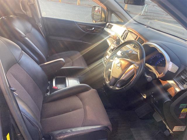 エルグランド 250ハイウェイスター ETC バックカメラ ナビ 両側スライド・片側電動 HID スマートキー 電動格納ミラー 3列シート オットマン CVT アルミホイール ミュージックプレイヤー接続可 盗難防止システム 衝突安全ボディ(11枚目)