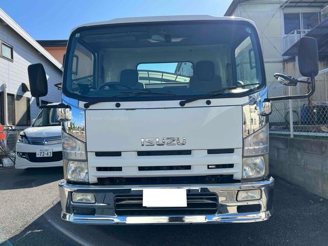 エルフトラック 積載車 フラトップ 積載車 極東開発フラトップ リモコン AT 後輪ダブル ETC ナビ TV キーレスエントリー 電動格納ミラー エアコン 運転席エアバッグ(2枚目)