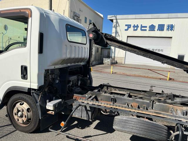 エルフトラック 積載車 フラトップ 積載車 極東開発フラトップ リモコン AT 後輪ダブル ETC ナビ TV キーレスエントリー 電動格納ミラー エアコン 運転席エアバッグ(13枚目)