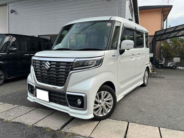 スペーシアカスタム ハイブリッドＧＳ　ＥＴＣ　全周囲カメラ　両側スライド・片側電動　ナビ　ＴＶ　クリアランスソナー　レーンアシスト　衝突被害軽減システム　ＬＥＤヘッドランプ　スマートキー　アイドリングストップ　電動格納ミラー（22枚目）